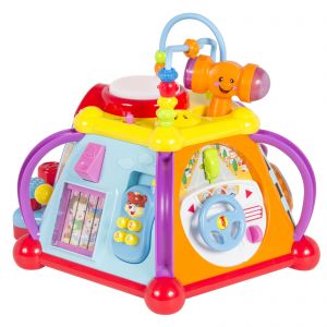 Gifter - מתנות לכל אירוע מתנות לתינוקות BCP Kids Musical Learning Activity Cube Toy w/ 15 Features, Lights, Sounds
