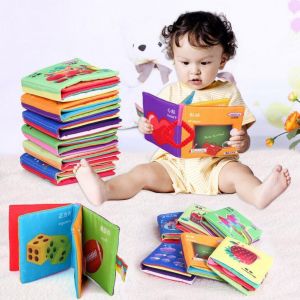 Gifter - מתנות לכל אירוע מתנות לתינוקות Intelligence development Cloth Bed Cognize Book Educational Toy for Kid Baby New