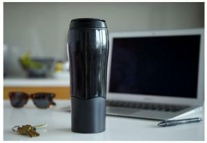 Gifter - מתנות לכל אירוע מתנות לקולגות Black Mighty Mug Great Gift for your Man at Work! Coffee Never Knocked Over!